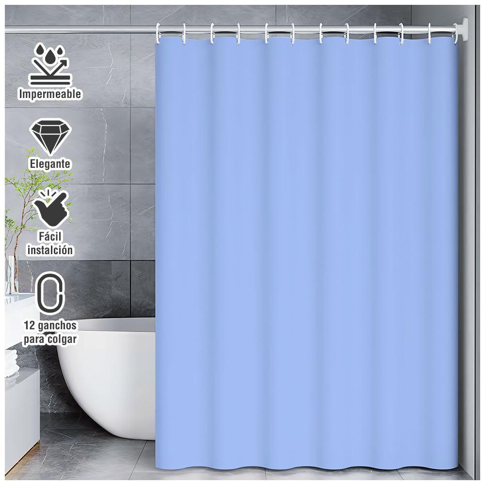 Cortina de Baño Moderna Impermeable Accesorio para Ducha U11 - Keller Perú