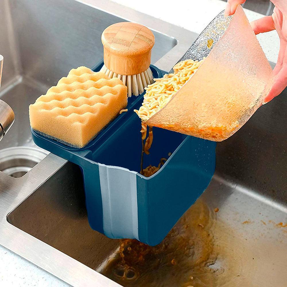 Escurridor Plegable c/porta Esponjas de Lavadero Multiusos - Keller Perú
