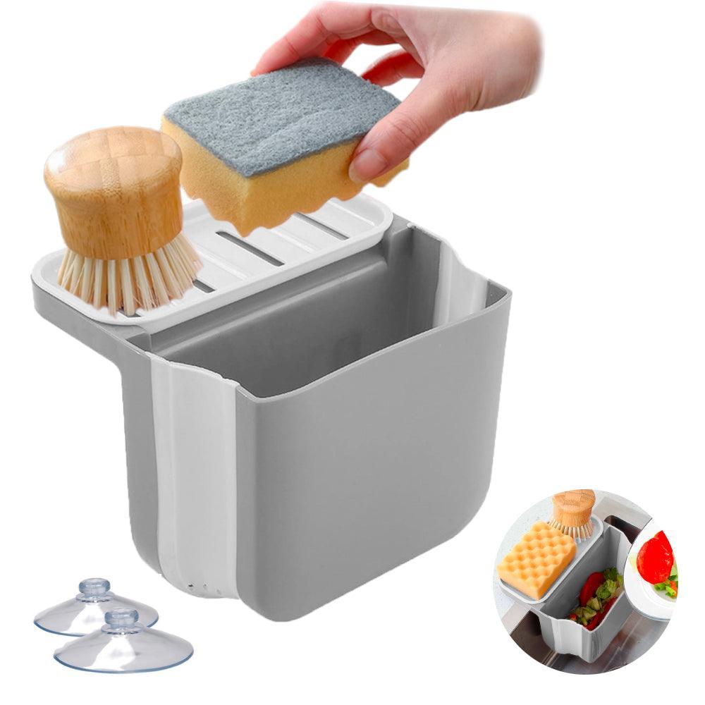 Escurridor Plegable c/porta Esponjas de Lavadero Multiusos - Keller Perú