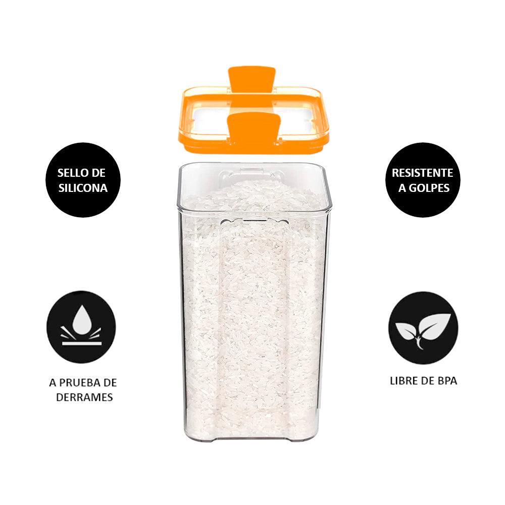 Frasco Hermético Táper Cocina 1300 ml - Keller Perú