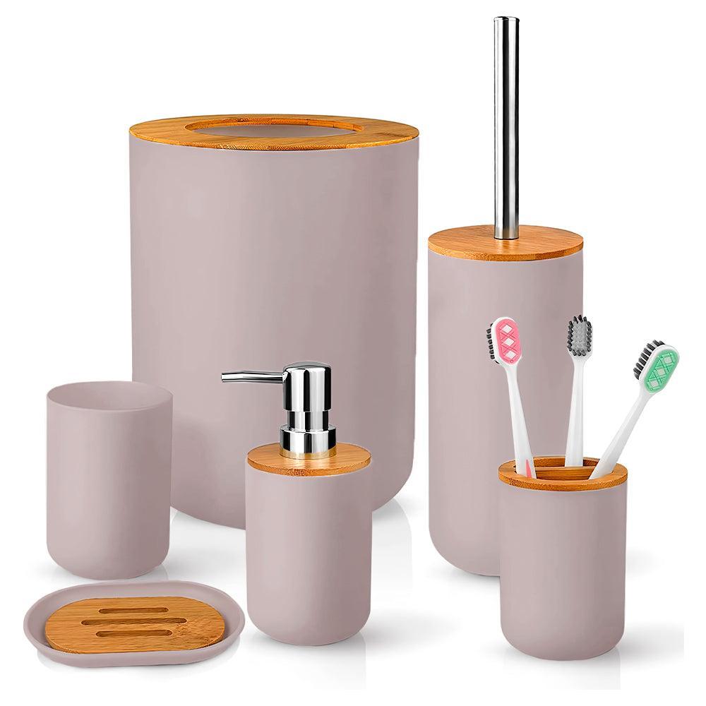 Kit de 6 Accesorios de Baño Moderno O51 - Keller Perú