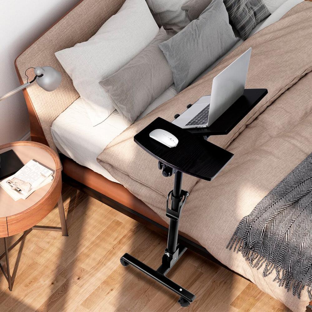 Mesa para Laptop con Ruedas Portátil Ajustable Porta Mouse - Keller Perú
