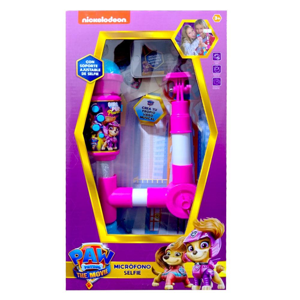 Micrófono Inalámbrico Karaoke con Luces y Soporte para Selfie Paw Patrol - Keller Perú