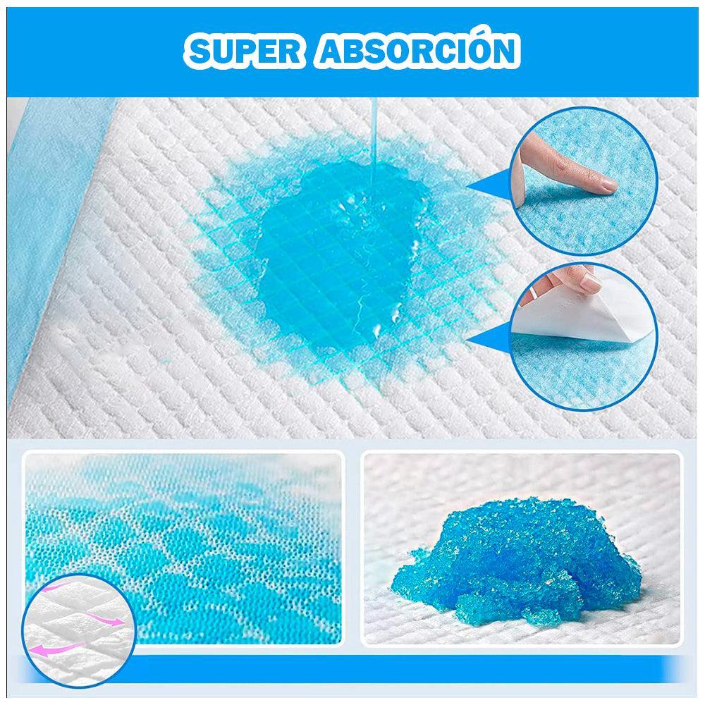 Pañales de Piso Absorbentes Desechables para Perros Mascotas Talla L 40 UDS - Keller Perú
