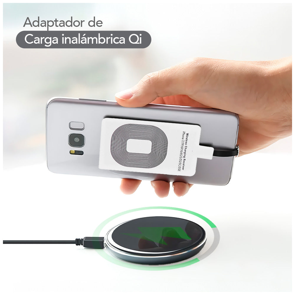 Adaptador Receptor de Carga Inalámbrica para IPhone CJ3