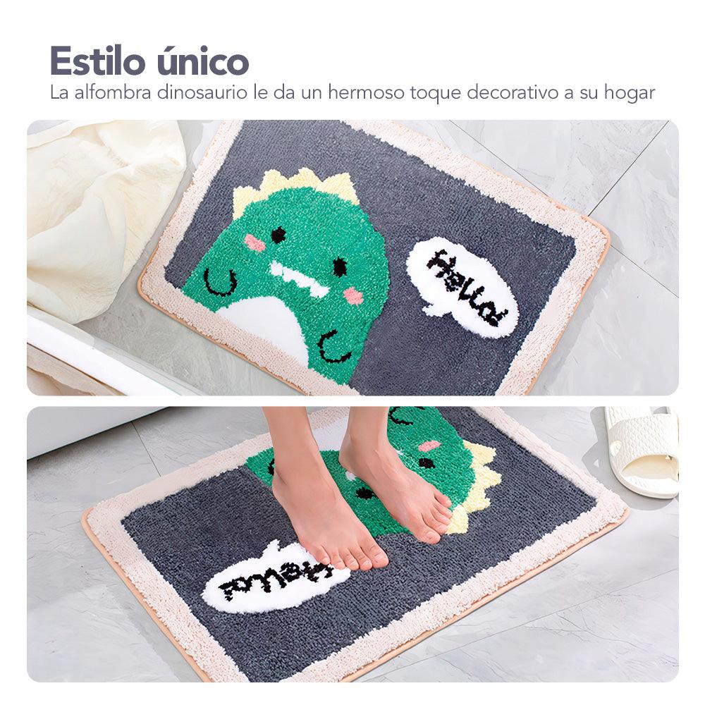 Alfombra Absorbente Diseño Dinosaurio