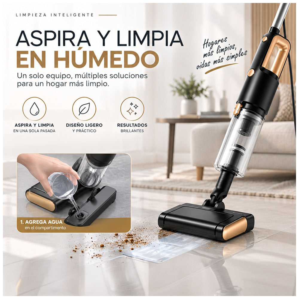 Aspiradora Multifuncional en Seco Y Húmedo con Cable Y Accesorios A89