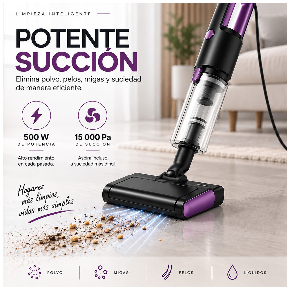 Aspiradora Multifuncional en Seco Y Húmedo con Cable Y Accesorios A89