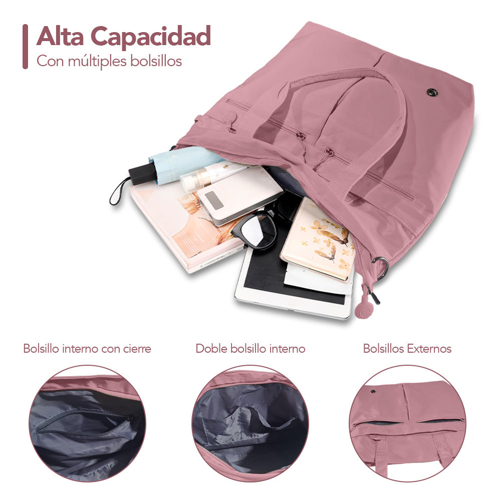 Bolso Cartera Impermeable con Múltiples Bolsillos Y40