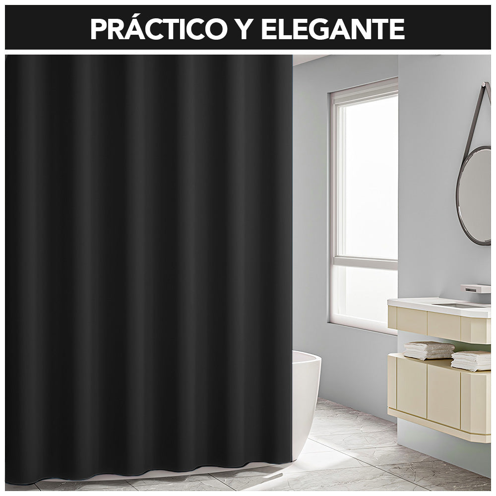 Cortina de Baño Impermeable Premium 180x180 H66