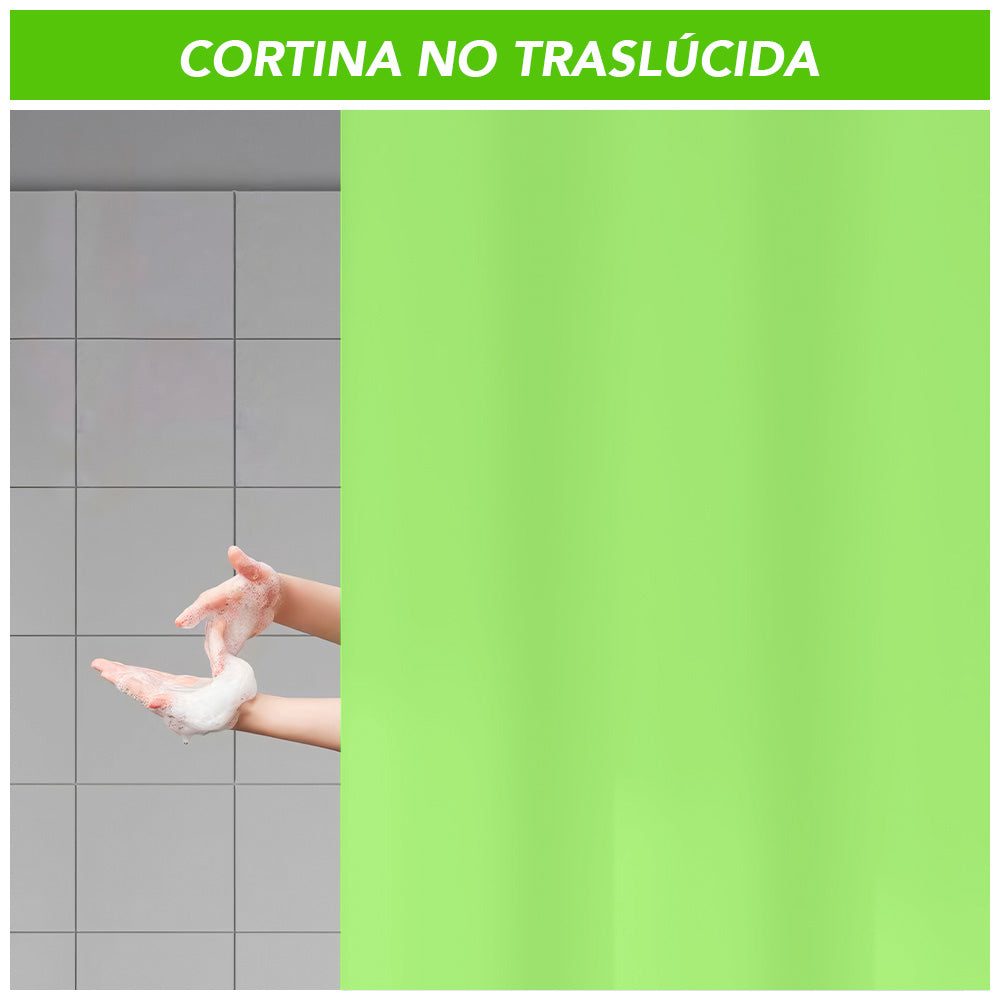 Cortina de Baño Moderna Impermeable BB1