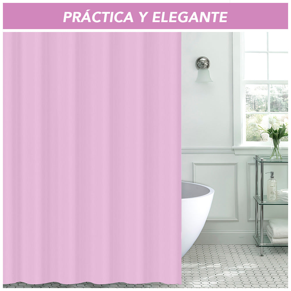 Cortina de Baño Moderna Impermeable BB1