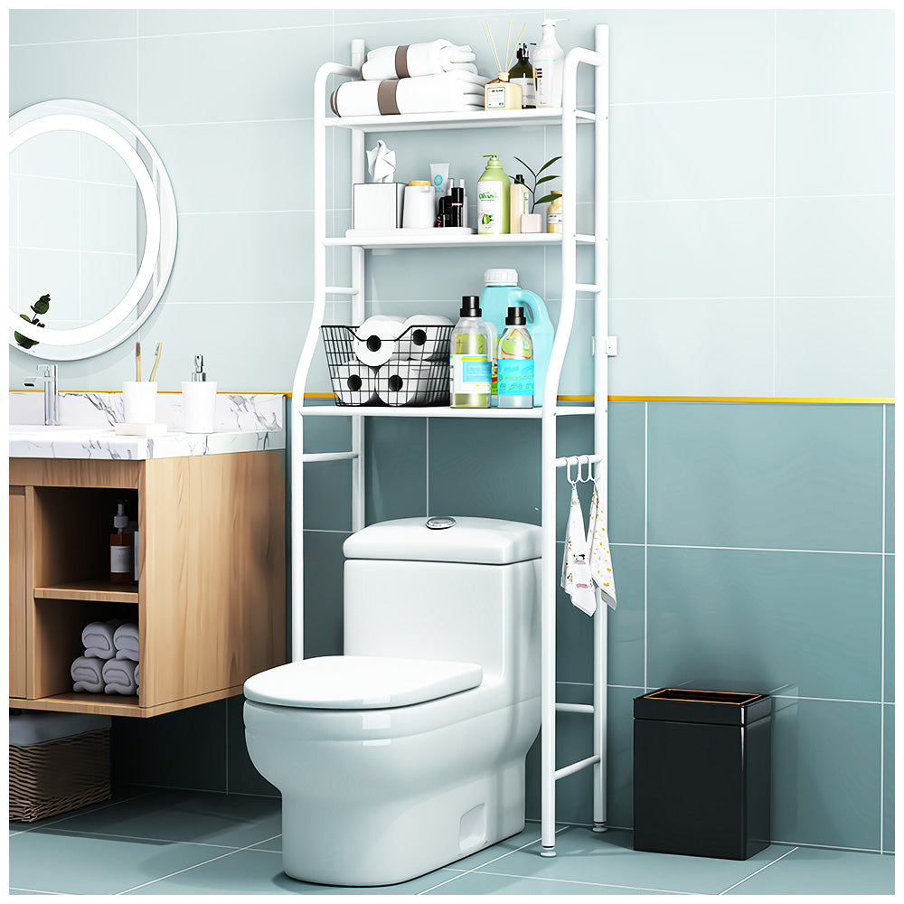 Estante Organizador de Baño 3 Repisas con Portapapel TJ2