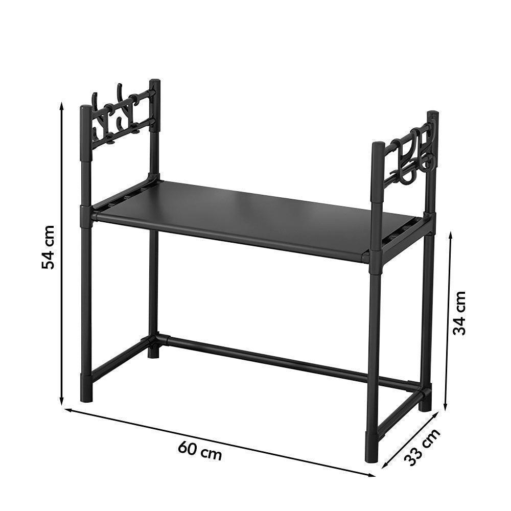 Estante Organizador 2 Niveles de Cocina para Microondas GQ8