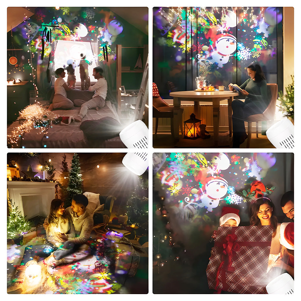 Foco Proyector LED Navideño Colorido K43