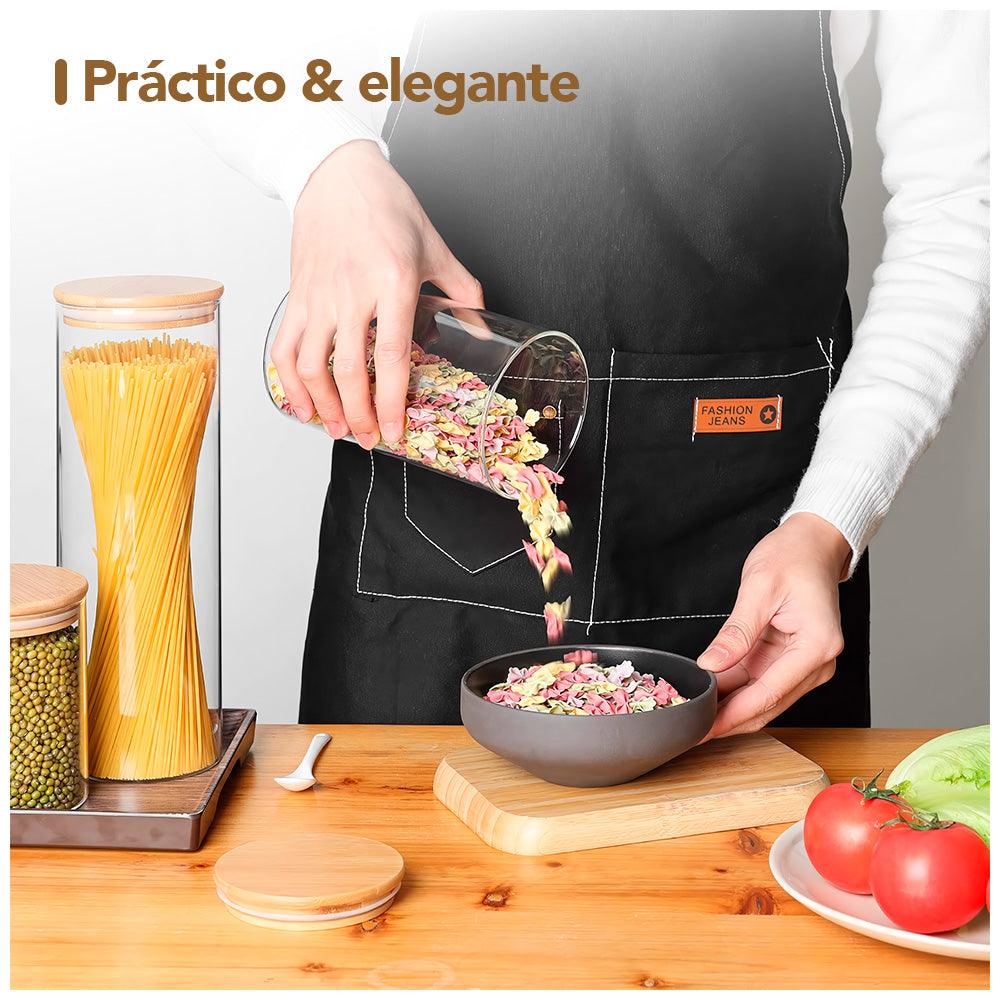 Frasco Hermético Táper de Cocina 1150 ML Circular H65