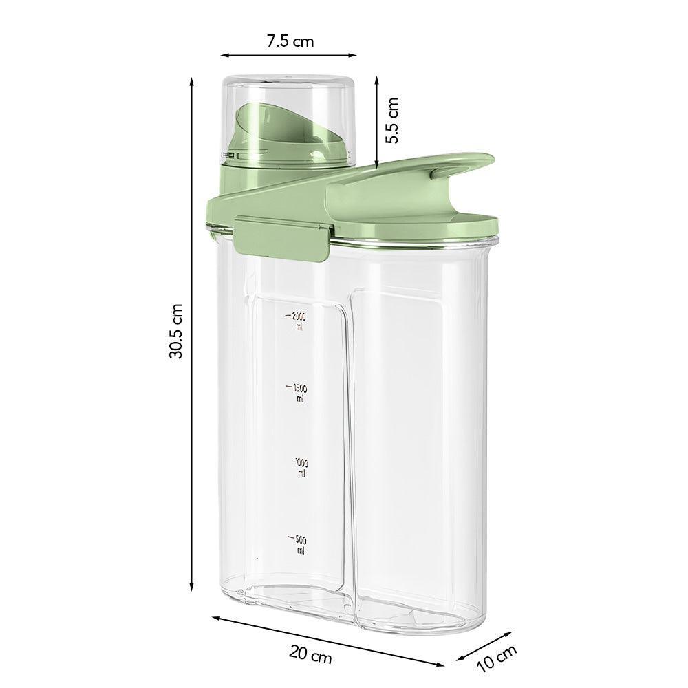 Frasco Contenedor Hermético de Alimentos 2000 ML CH4