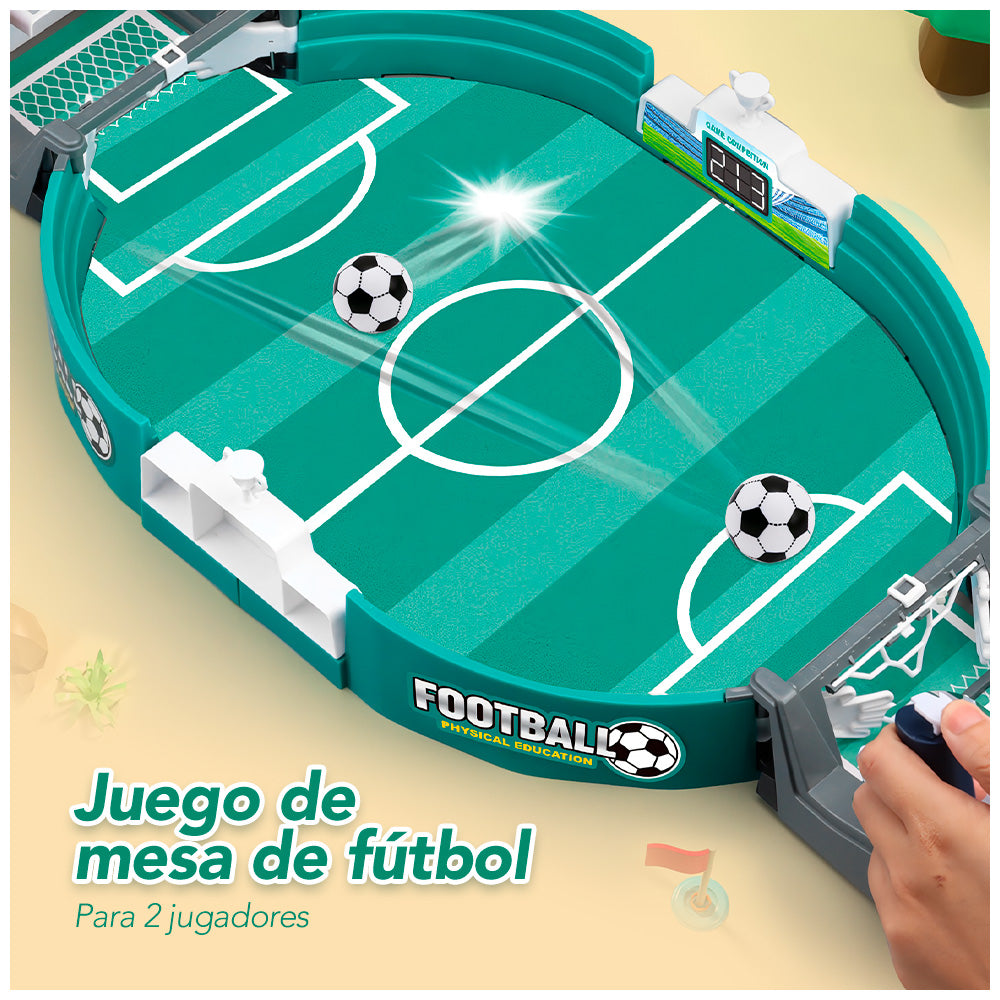 Juegos de Mesa Portátil Futbolito Interactivo para 2 Personas FM1