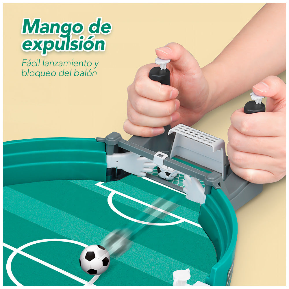 Juegos de Mesa Portátil Futbolito Interactivo para 2 Personas FM1