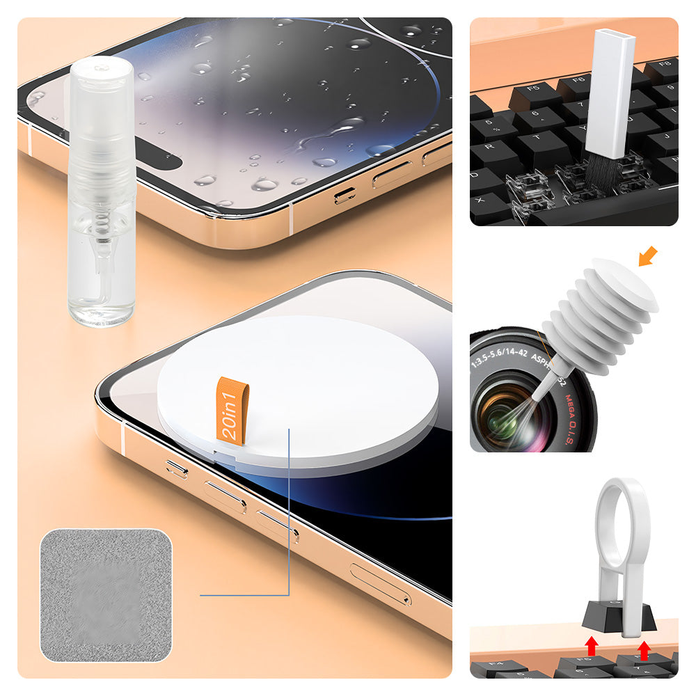 Kit de Limpieza Portátil 20 en 1 Multifuncional W79