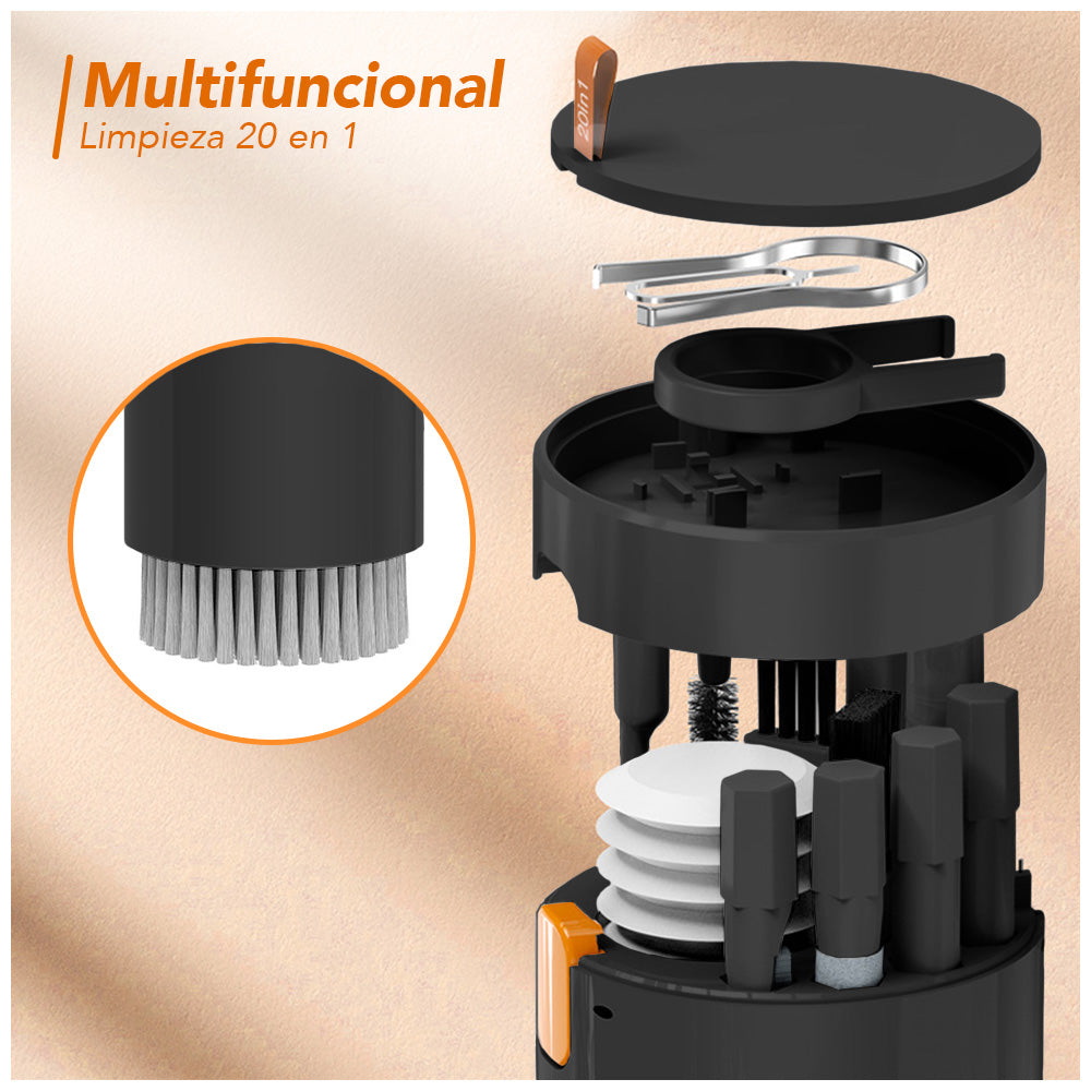Kit de Limpieza Portátil 20 en 1 Multifuncional W79