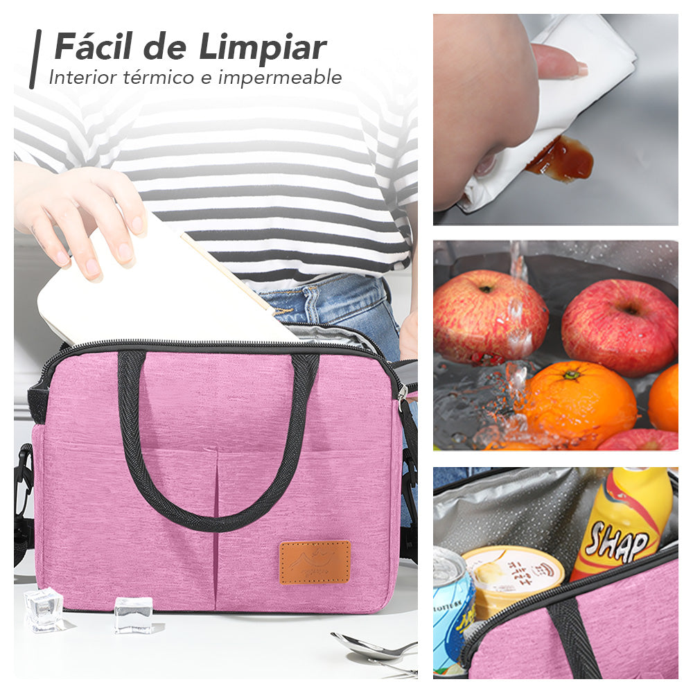 Lonchera Térmica Impermeable con Correa B76