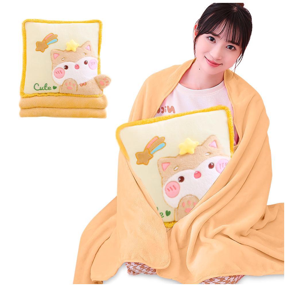 Almohada con Manta Kawaii 2 en 1 P63