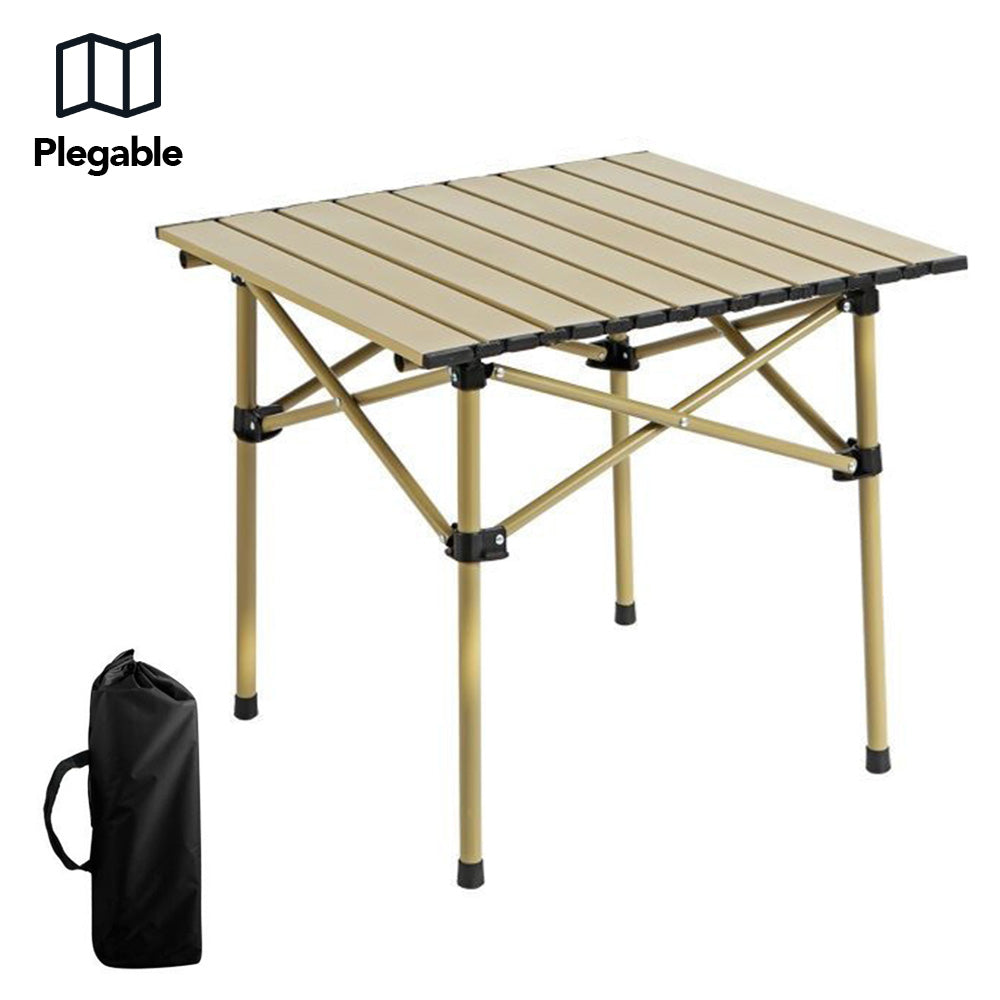 Mesa Plegable Camping con Funda Transportadora M64