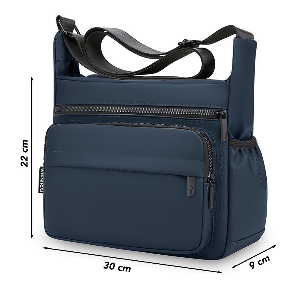 Morral para Hombre con Correa Ajustable Y Múltiples Bolsillos MP1