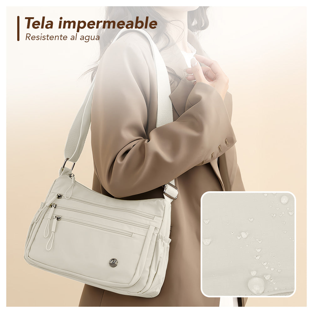 Morral para Mujer con Correa Ajustable Y Múltiples Bolsillos BP3