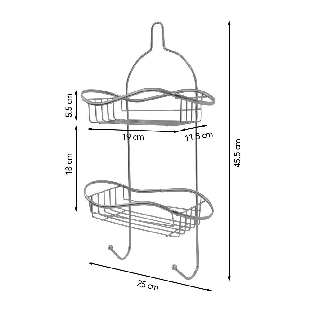 Organizador Escurridor Colgante para Ducha con Colgadores O40