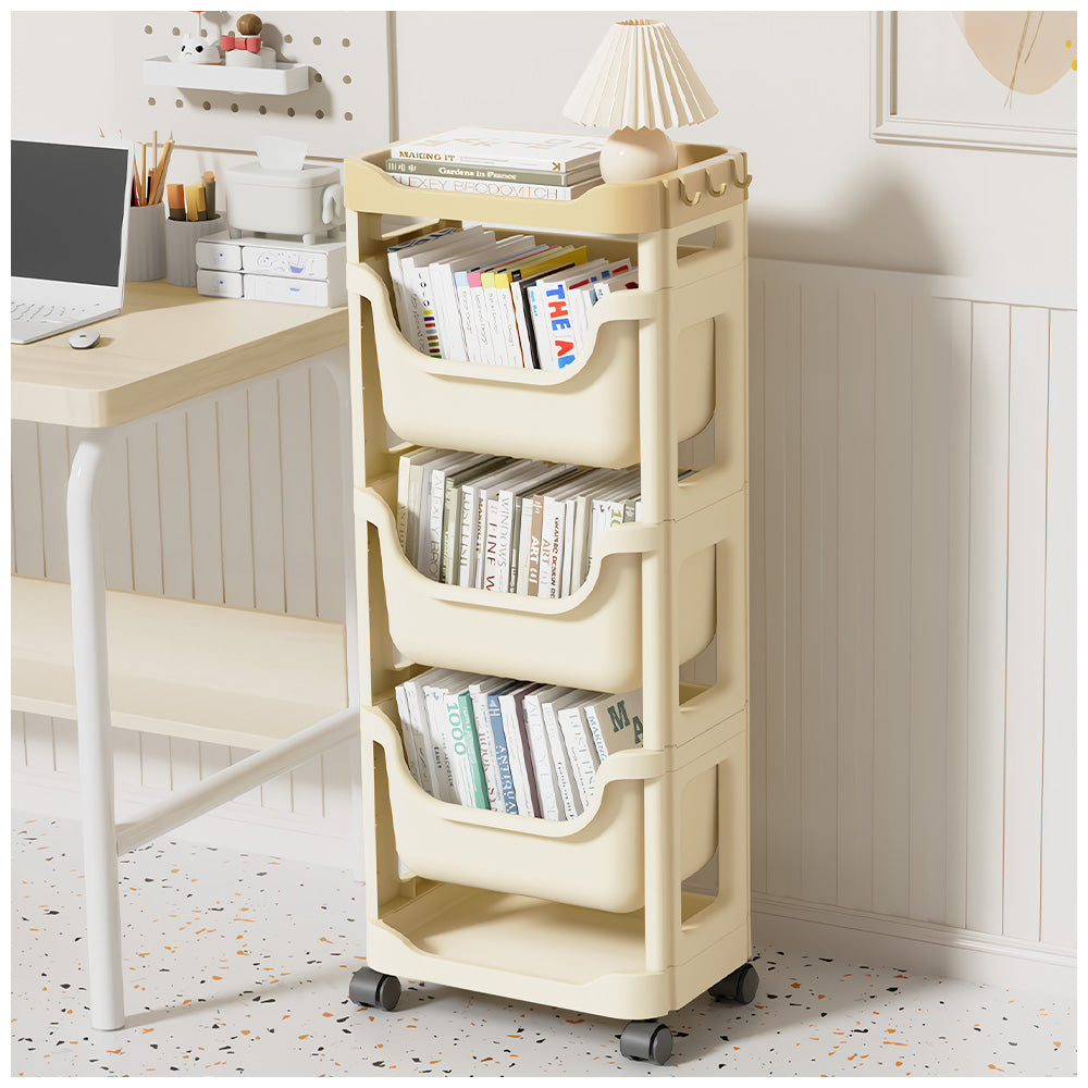 Organizador con Ruedas de 5 Niveles para Oficina C81