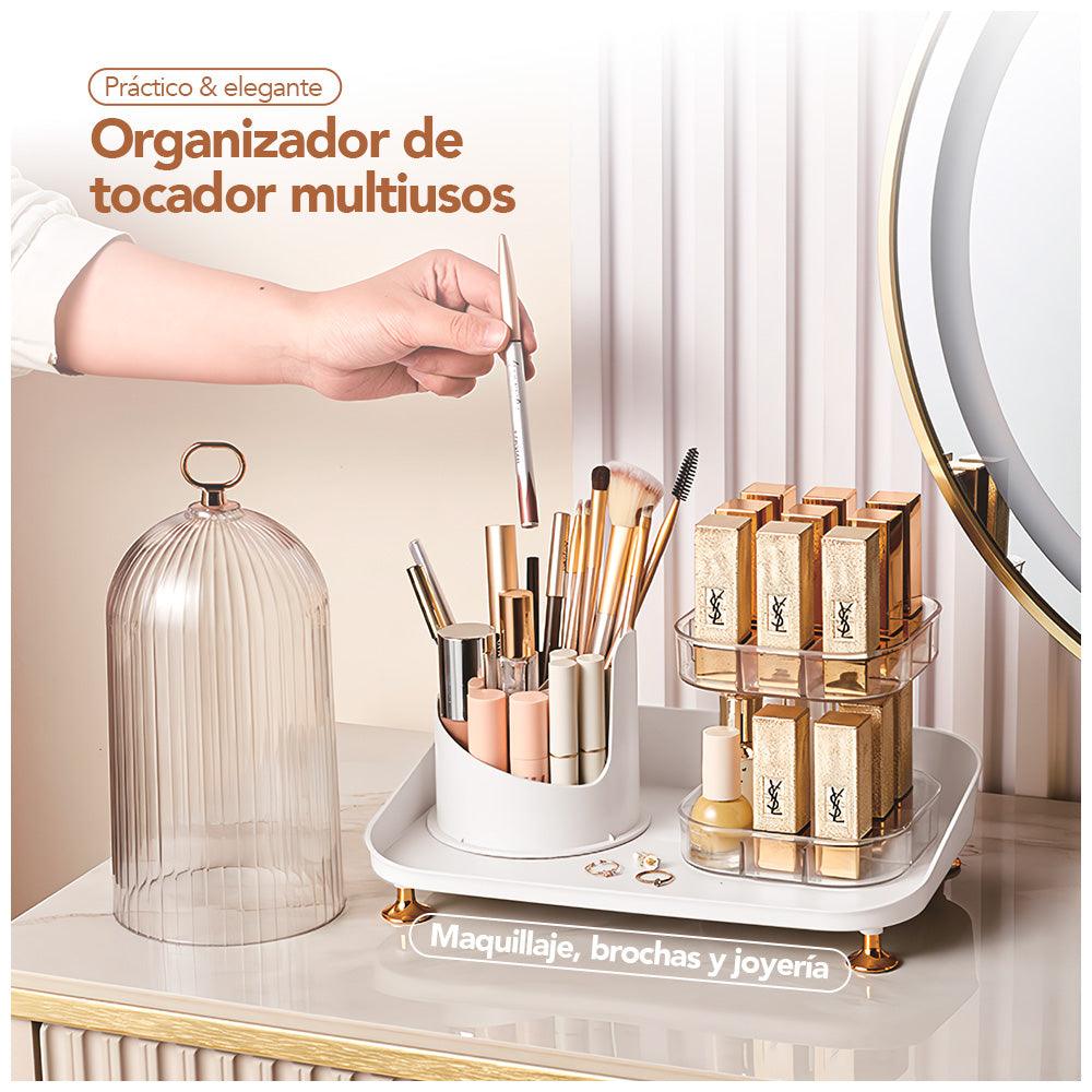 Organizador de Maquillaje Porta Brochas Giratorio A76