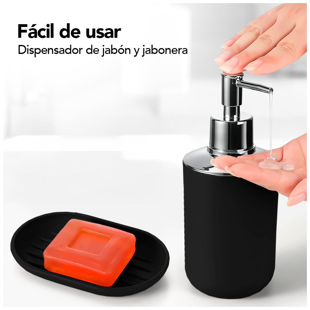 Kit de 6 Accesorios de Baño Elegante C25