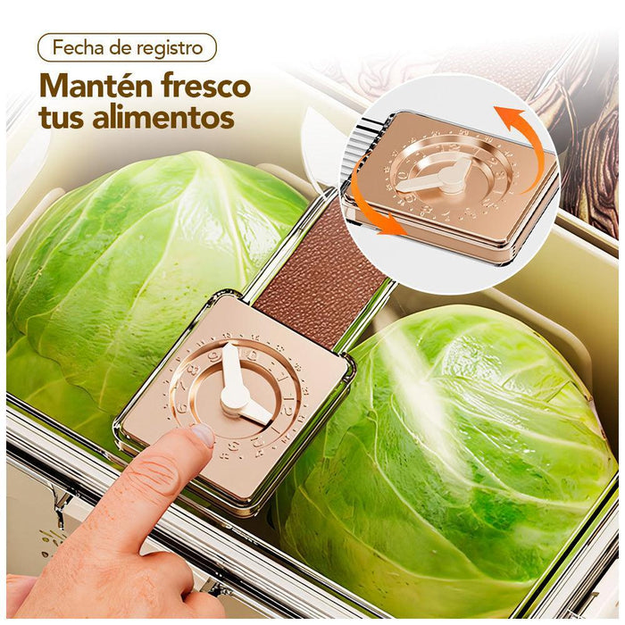 Táper Contenedor Hermético de Alimentos con Asa T01