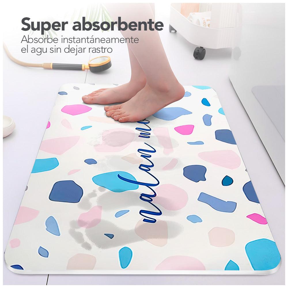 Tapete Absorbente Rectangular de Baño