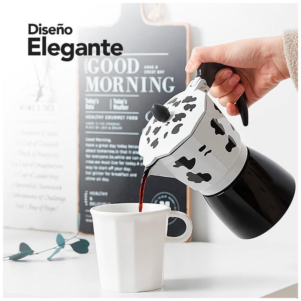 Cafetera Italiana 300ml Diseño Vaca CF8 - Keller