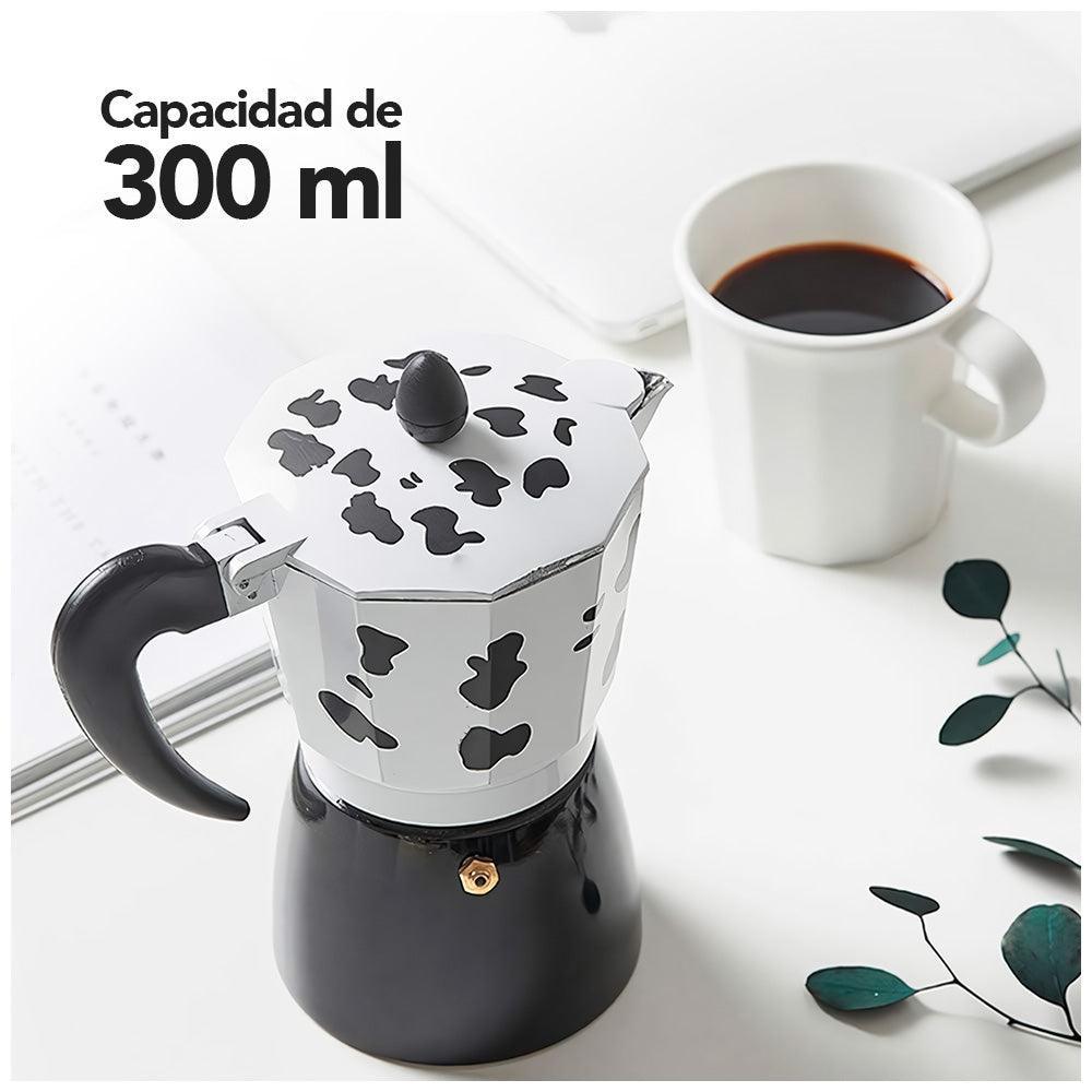 Cafetera Italiana 300ml Diseño Vaca CF8 - Keller