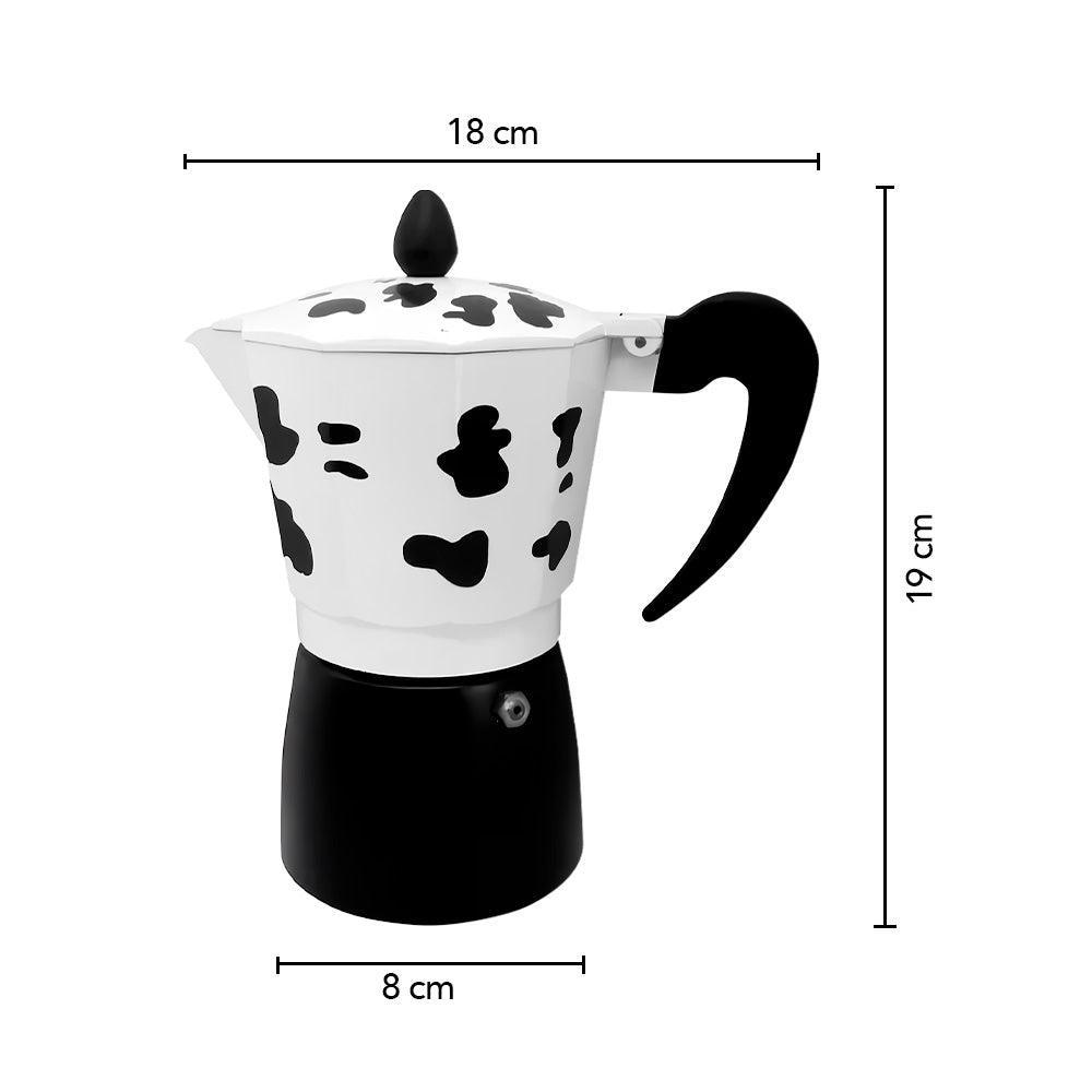 Cafetera Italiana 300ml Diseño Vaca CF8 - Keller