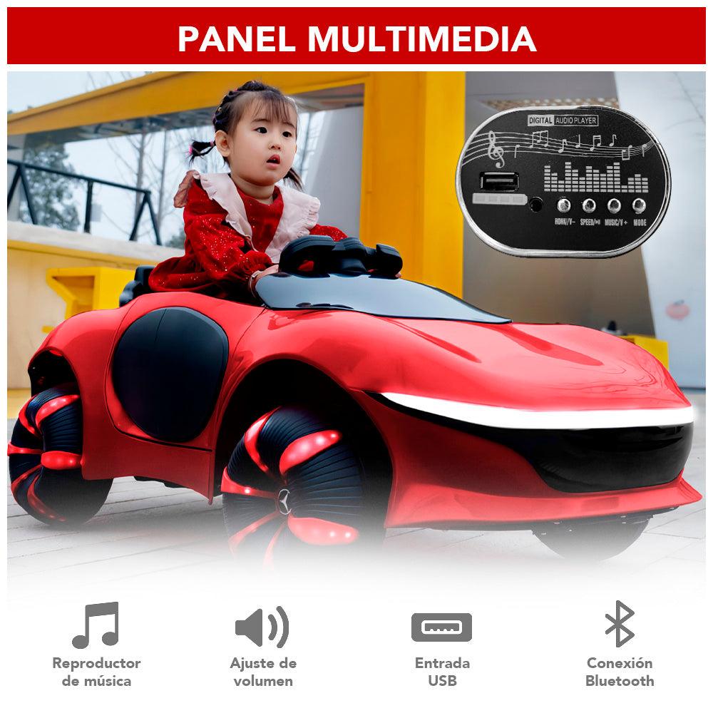 Carro Eléctrico Auto a Batería Modelo Futurista para Niños ME1 - Keller Perú