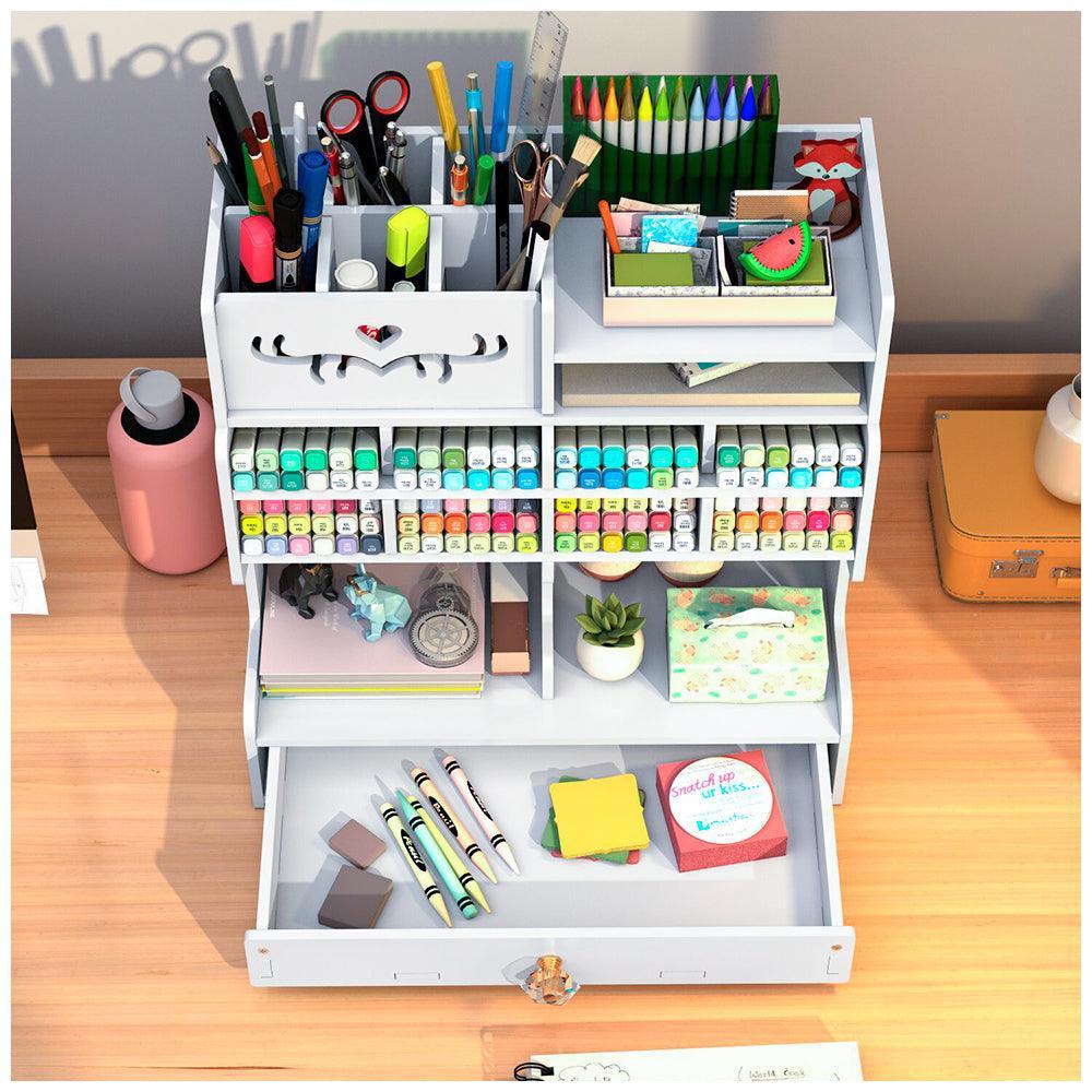 Estante Organizador de Escritorio Oficina Sticker Kawaii J29 - Keller Perú