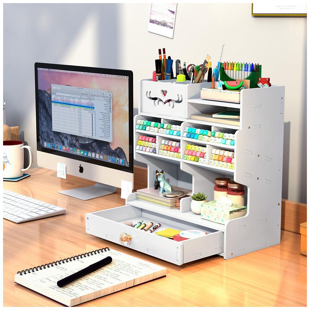 Estante Organizador de Escritorio Oficina Sticker Kawaii J29 - Keller Perú