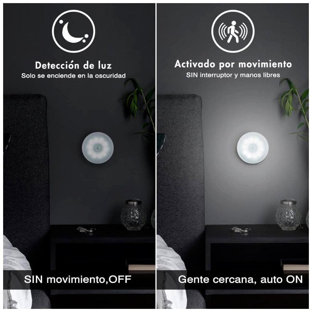 Foco Sensor de Movimiento Recargable LED Nocturno S60 - Keller Perú
