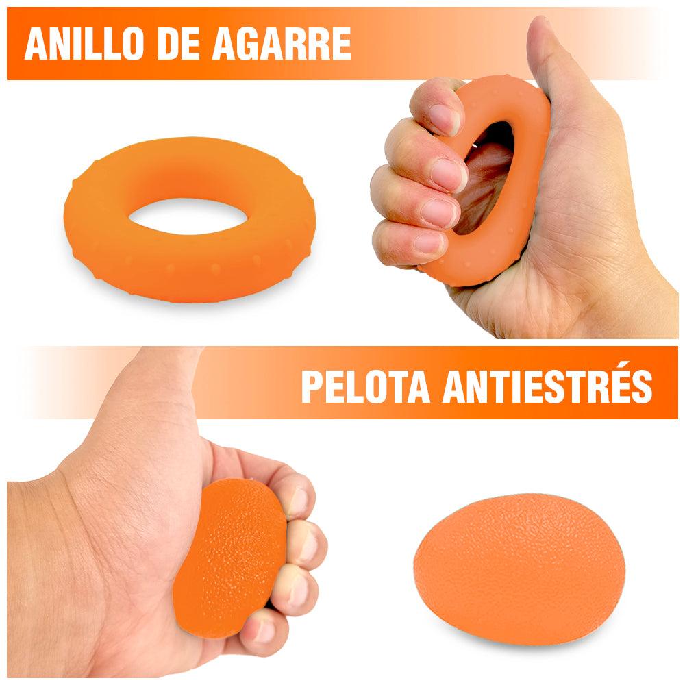 Kit Mancuernas de Mano Ajustable 60Kg Hand Grip 5 en 1 ST6 - Keller Perú