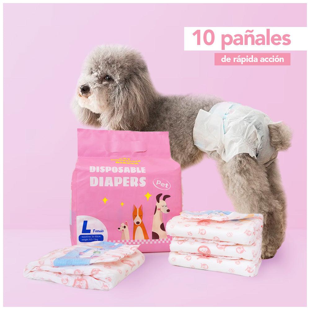 Pañales Absorbentes para Mascotas Perros Hembra Talla L JP3 - Keller Perú