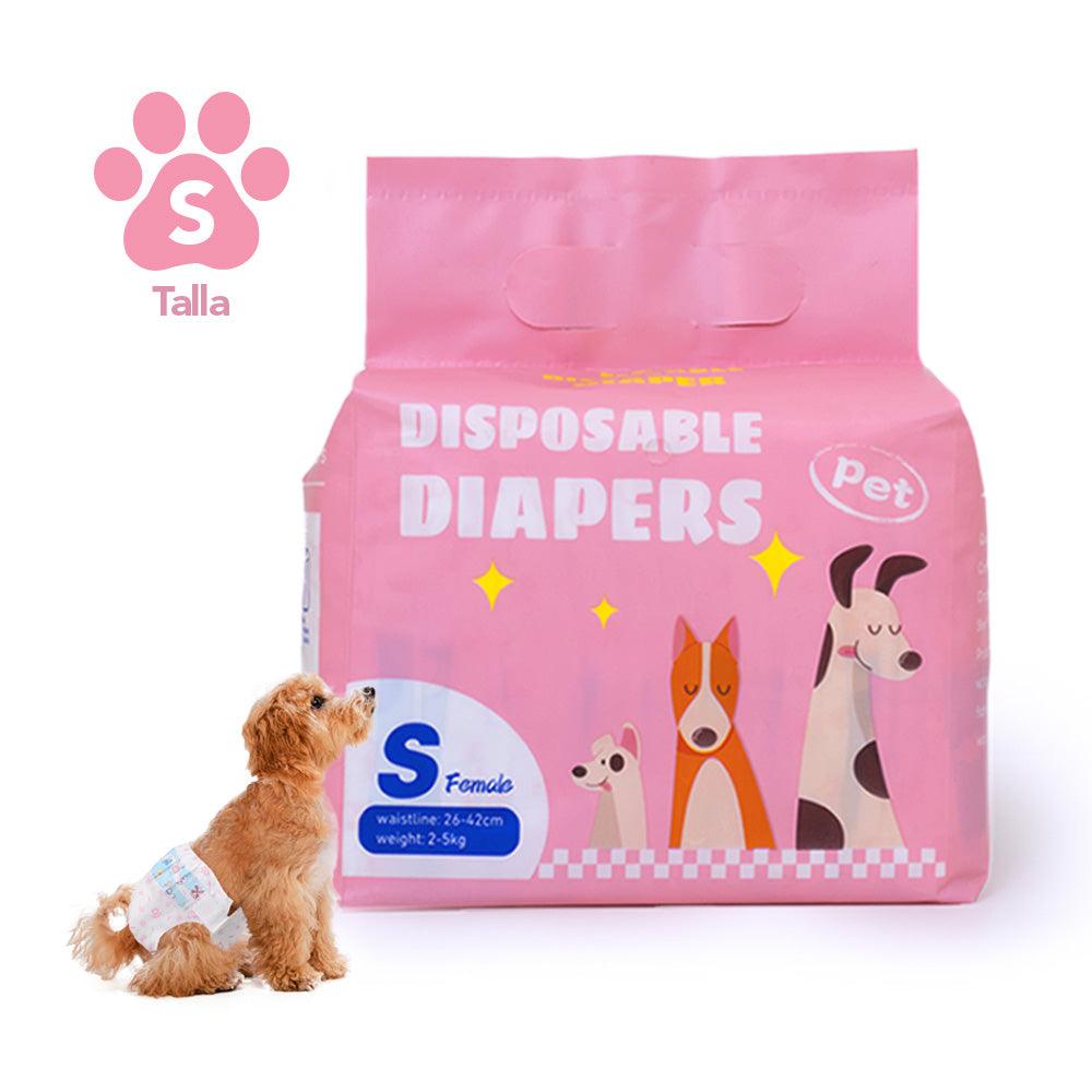 Pañales Absorbentes para Mascotas Perros Hembra Talla S JP3 - Keller Perú