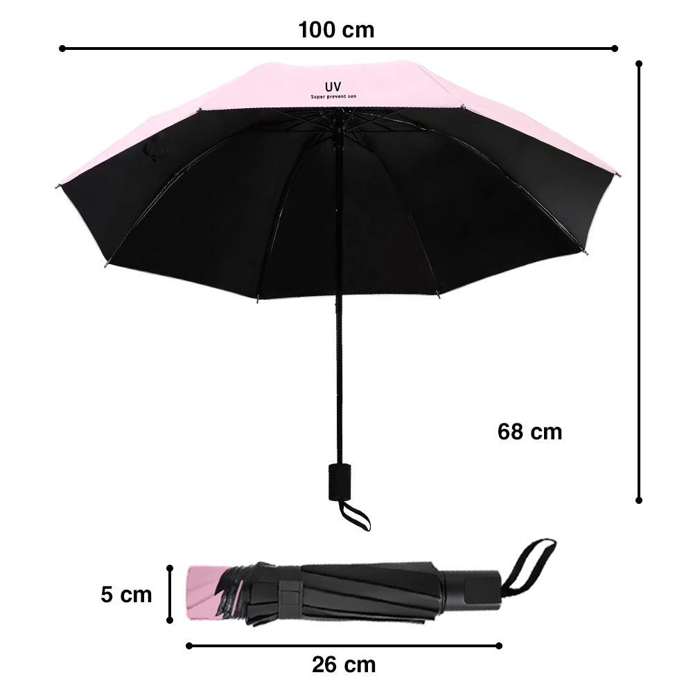 Paraguas Plegable con Protección UV Sombrilla de Mano K03 - Keller Perú