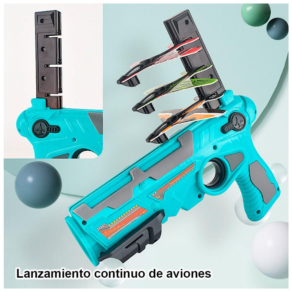 Juguete Pistola Lanza Aviones Grande - Keller Perú