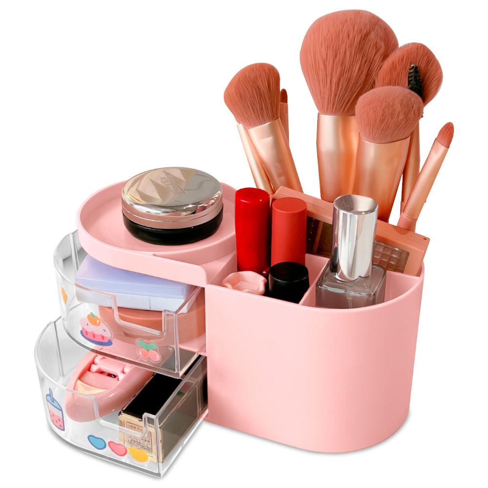 Caja Organizador de Maquillaje Cosméticos Joyas Brochas U05 - Keller Perú
