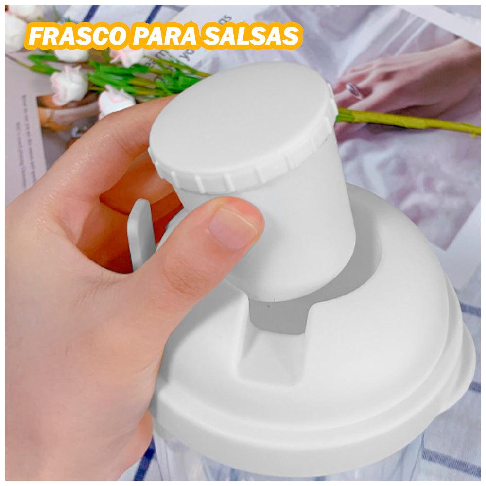 Vaso Mezclador Porta Ensaladas Frutas Cereales Yogurt con Tenedor - Keller Perú